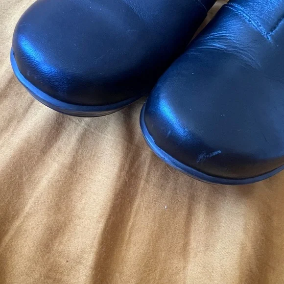 Naot Stunning Ankle Boots Leather Chunky Goth Grunge - Picture 3 of 7